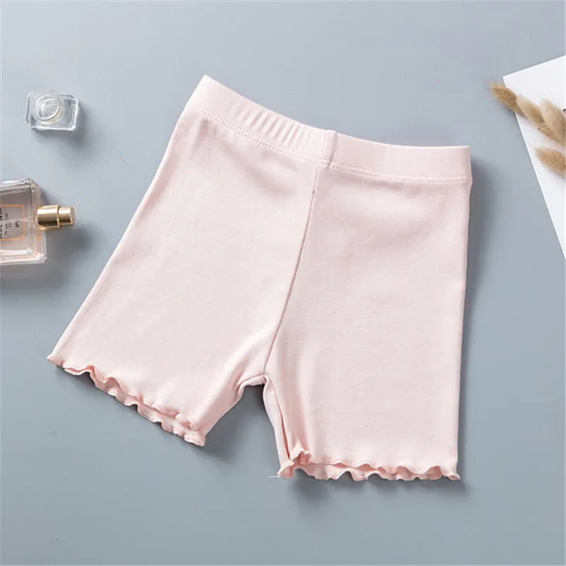 100% Cotton Girls Safety Shorts