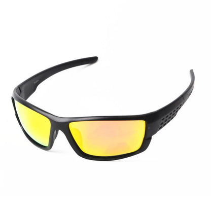 New Black Frame Sports Sunglasses for Men