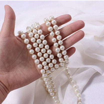 Fashion Long Pearl Necklace for Women