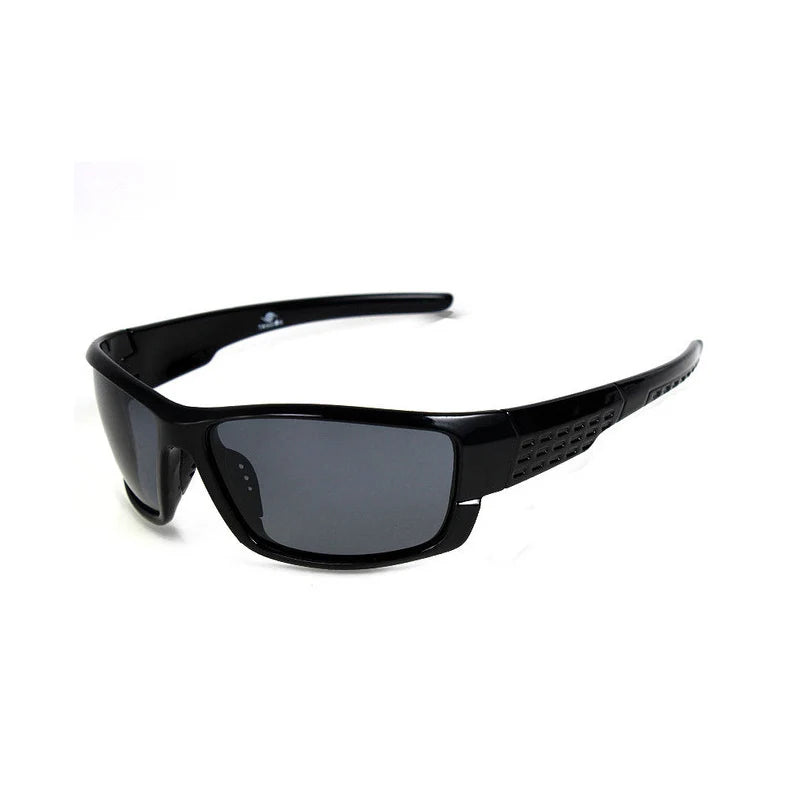 New Black Frame Sports Sunglasses for Men