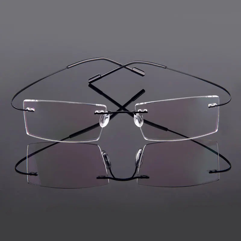 Gmei Optical Fashion Rimless Glasses Frame