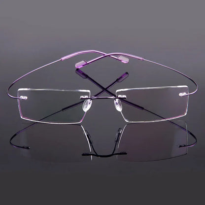 Gmei Optical Fashion Rimless Glasses Frame