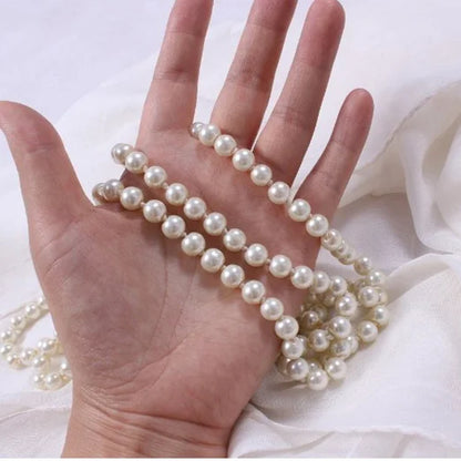 Fashion Long Pearl Necklace for Women