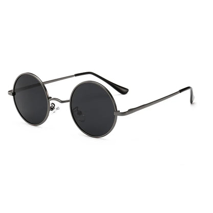 MYT_0279 Designer Round Polarized Sunglasses