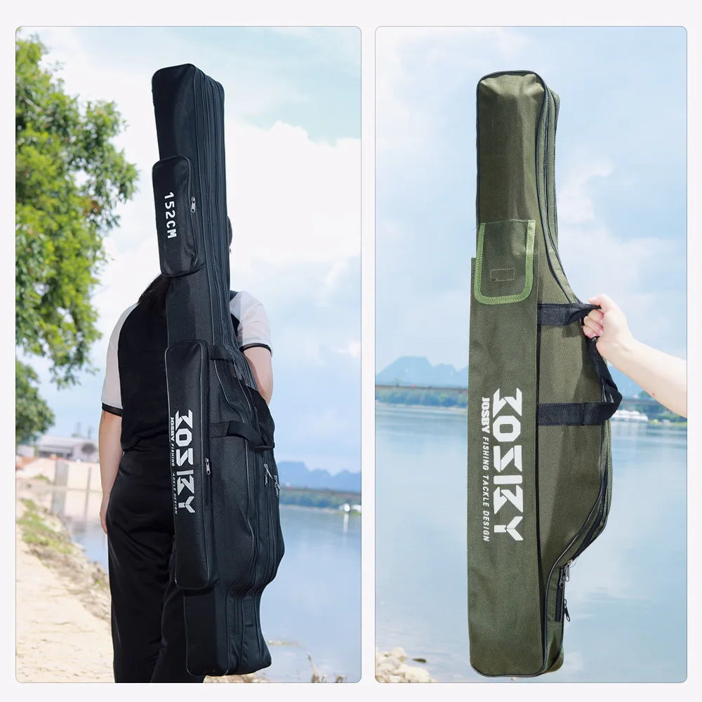 Portable Foldable Fishing Rod Carrier Bag