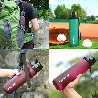 500/800/1000ml BPA-Free Sports Bottle