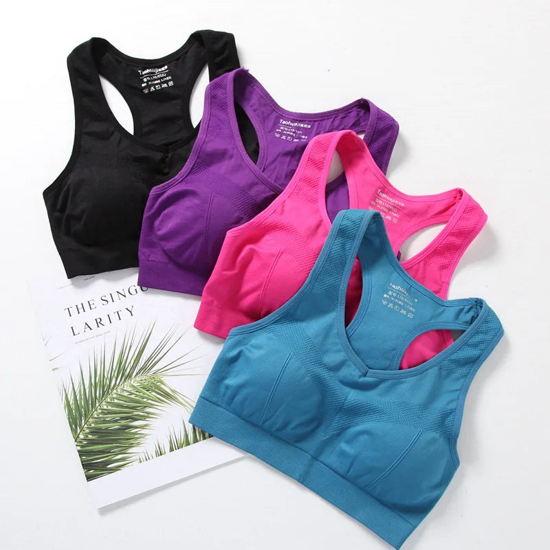 Breathable Women’s Push-Up Sports Bra