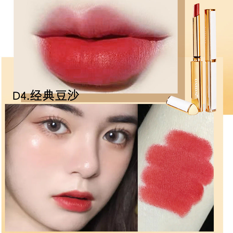 Velvet Matte Lipstick – Non-Fading Lambskin Finish, Long-Lasting Color