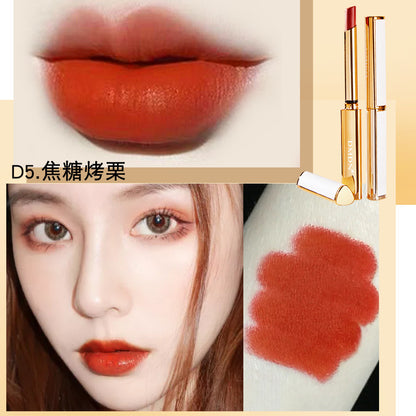 Velvet Matte Lipstick – Non-Fading Lambskin Finish, Long-Lasting Color