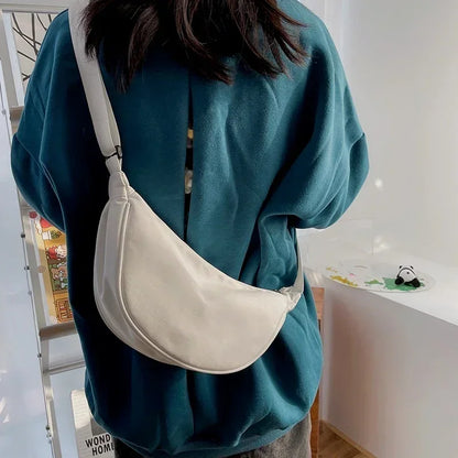 Solid Color Chest Bag for Women