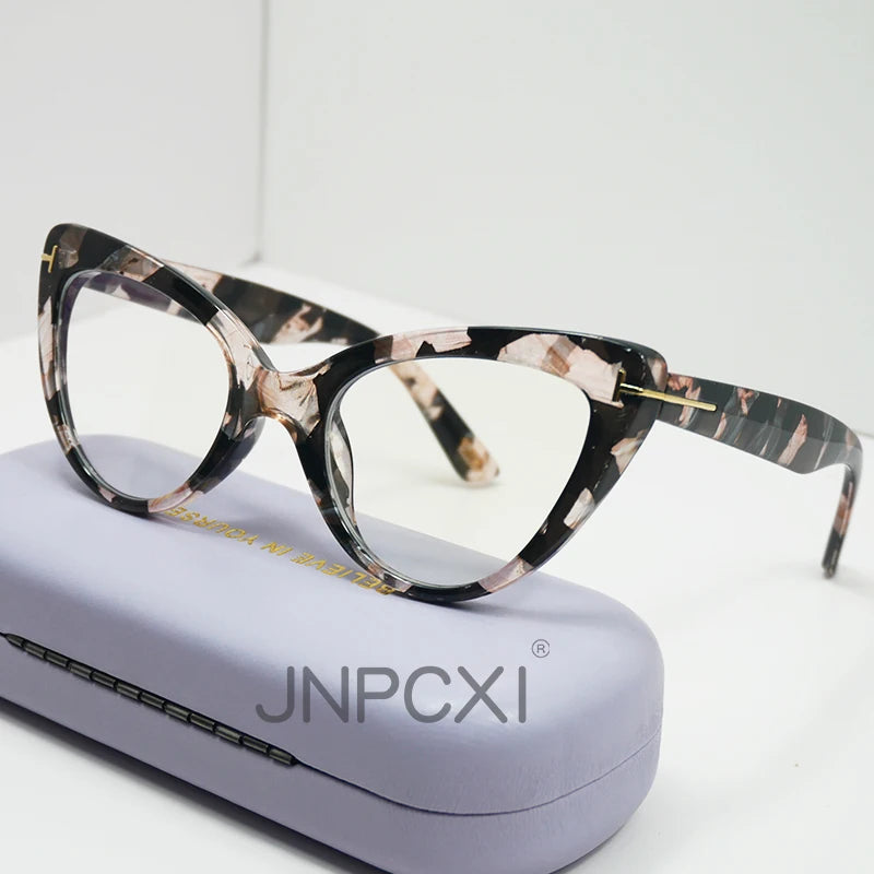 JNPCXI Real Picture Glasses Frame for Women