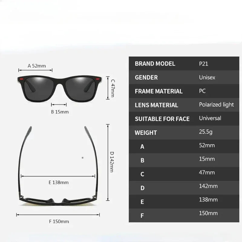 Men’s Polarized Luxury Sunglasses