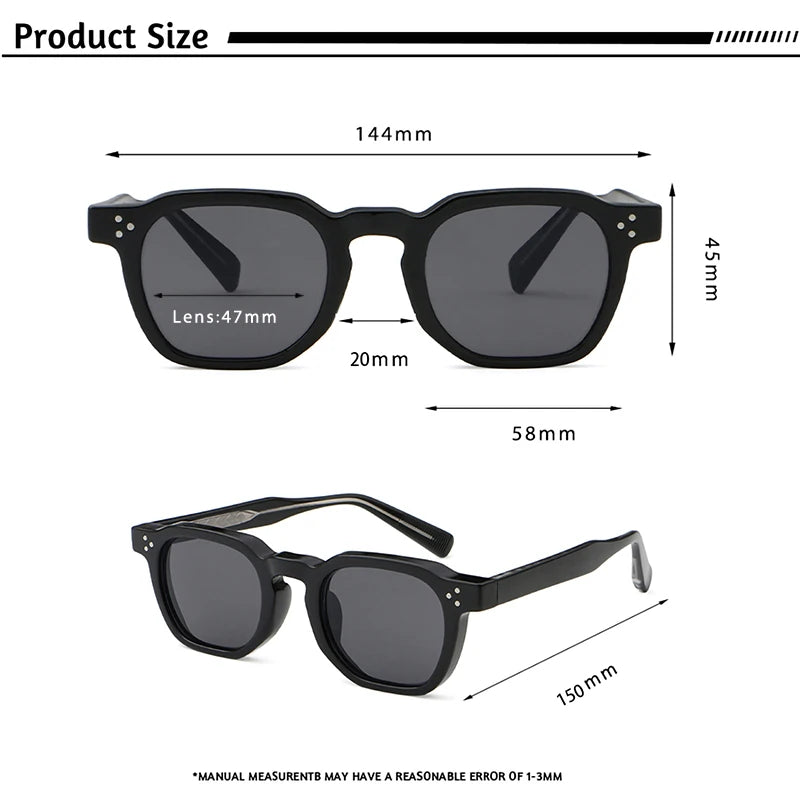 CATERSIDE Retro Punk Sunglasses