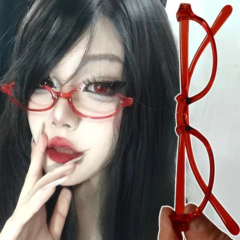 Anime Character Kamishiro Rize Cosplay Red Glasses