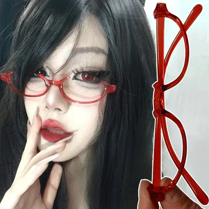 Anime Character Kamishiro Rize Cosplay Red Glasses