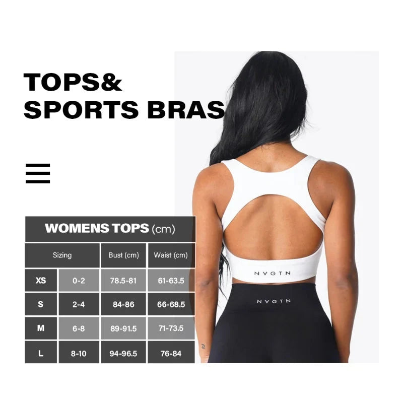 Eclipse Seamless Bra – Fitness Spandex – Elastic &amp; Breathable