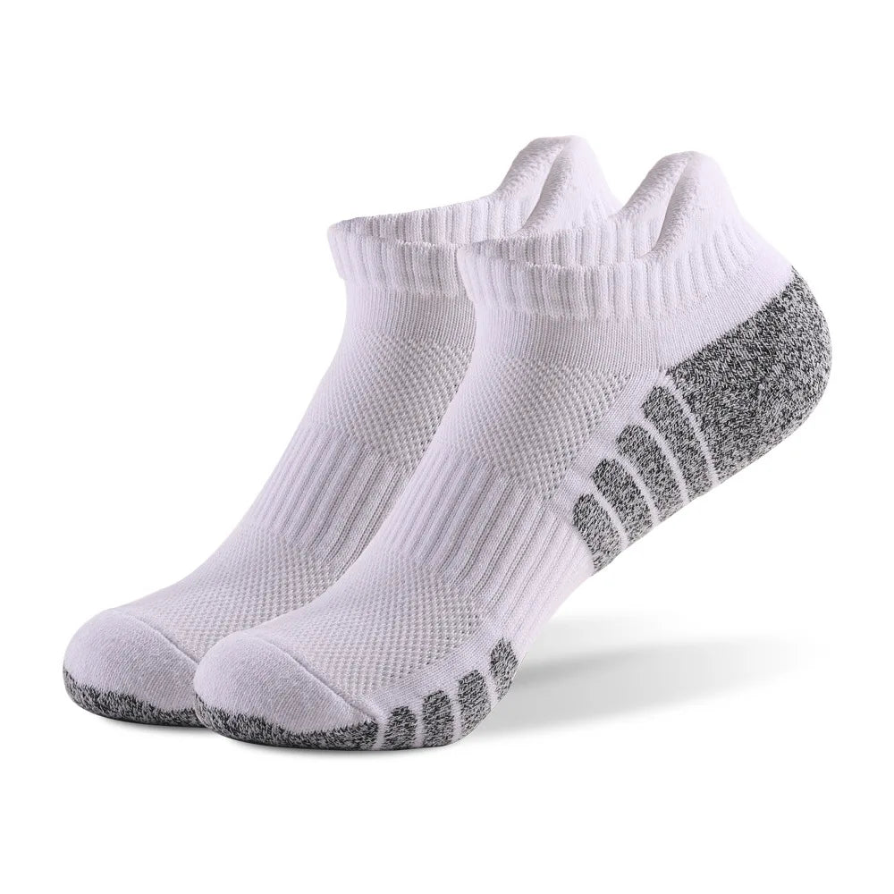 Thickened Towel Bottom Running Socks - 3 Pairs