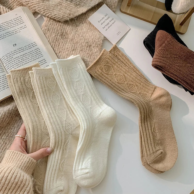 3 Pairs Cashmere Wool Socks