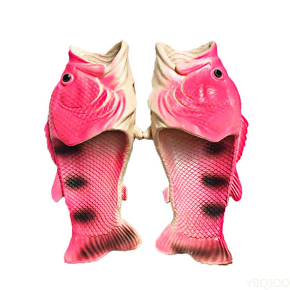 Funny Family Fish Slippers for Summer Beach