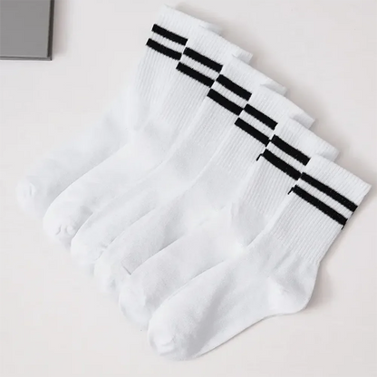 Mid-Tube Socks Autumn Winter Sport Sweat Absorbent