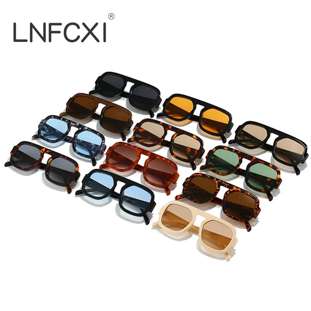 LNFCXI New Retro Square Sunglasses