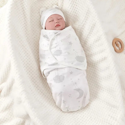 Baby Anti-Shock Cotton Swaddle Wrap for Newborns