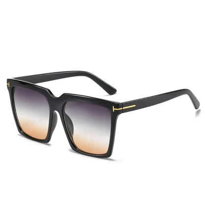 Vintage Oversized Square Sunglasses for Women