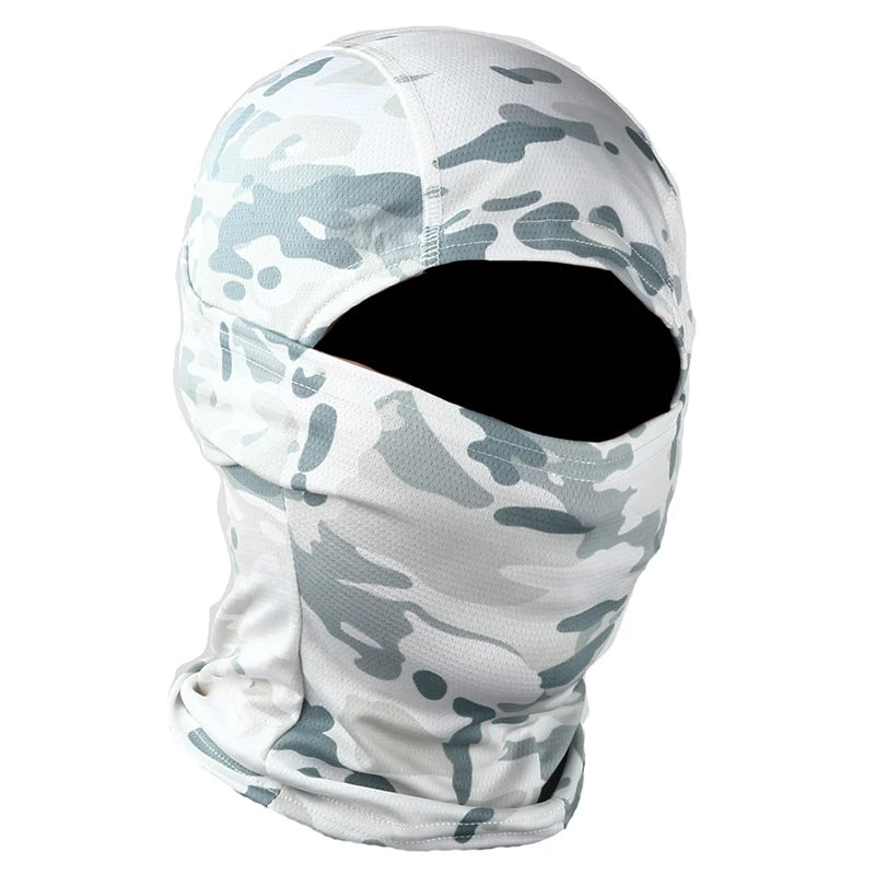 Military Camouflage Outdoor Tactical Head Face Cover for Mountaineering and Cycling