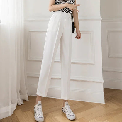 Casual Women Suit Pants