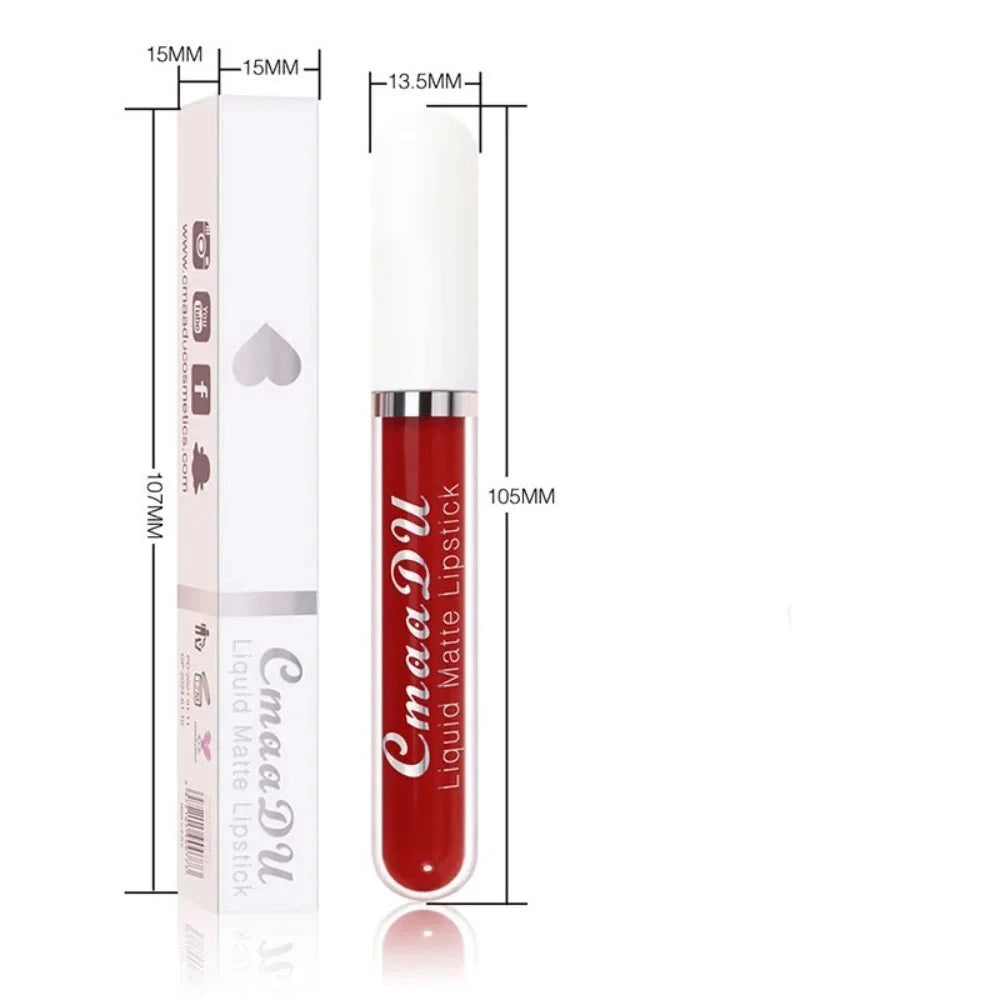 Sexy Long Lasting Velvet Matte Lip Gloss Liquid Lipstick