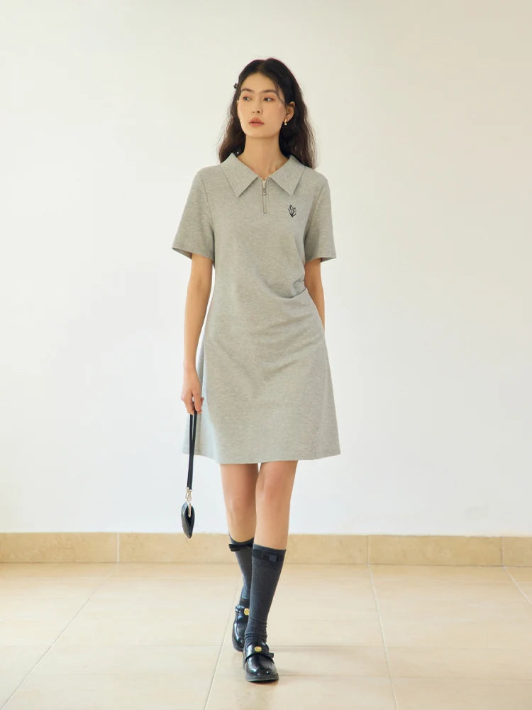DUSHU Polo Dress