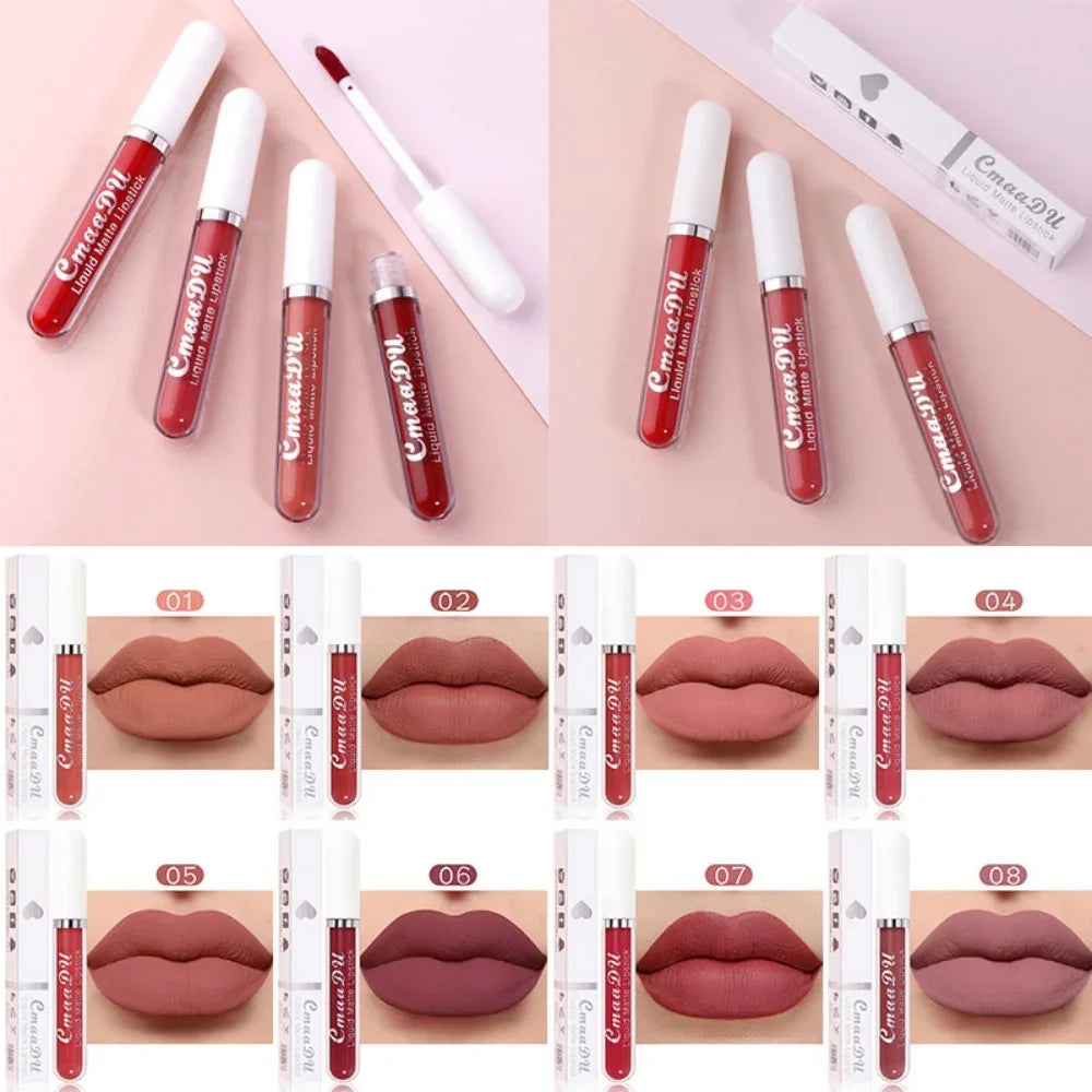 Sexy Long Lasting Velvet Matte Lip Gloss Liquid Lipstick