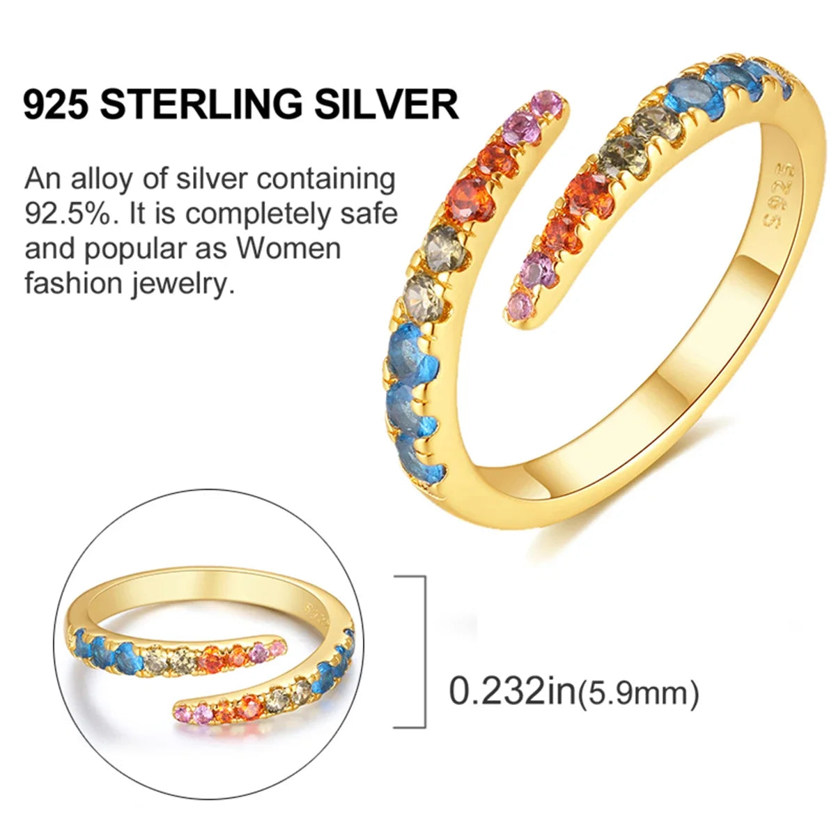 New Red Heart Ring 925 Sterling Silver Sparkling Ring for Women 925 Silver Design Original Zircon Rings Festival Jewelry Gift