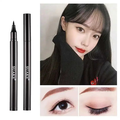 Ultra-thin Waterproof Liquid Eyeliner: Quick Dry, Smooth Eye Liner for Long-lasting Makeu