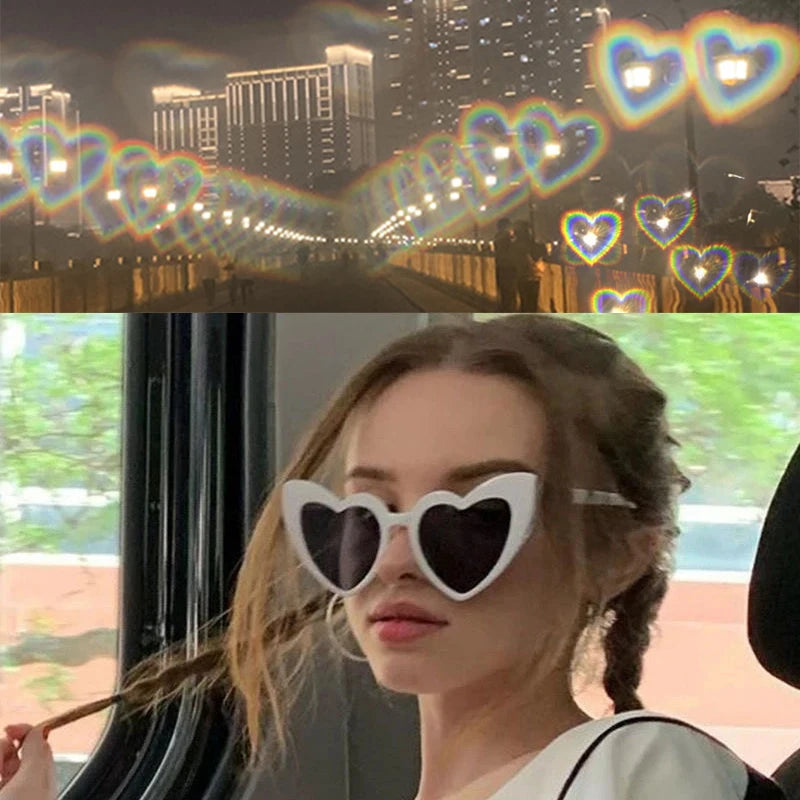 Women’s Heart-Shaped Diffraction Glasses