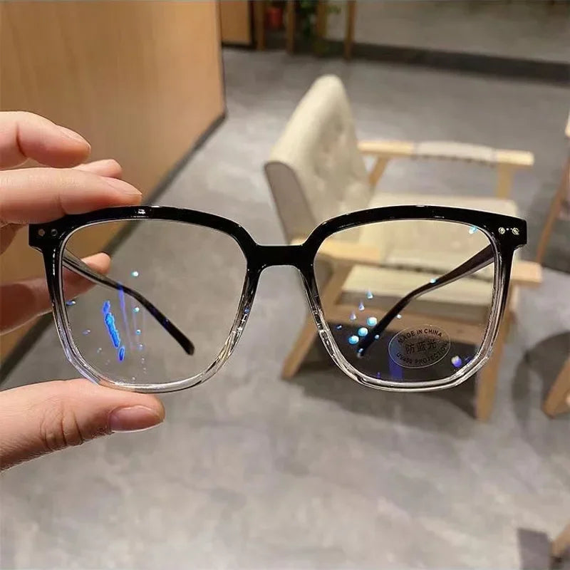 Transparent Black Optical Glasses for Women