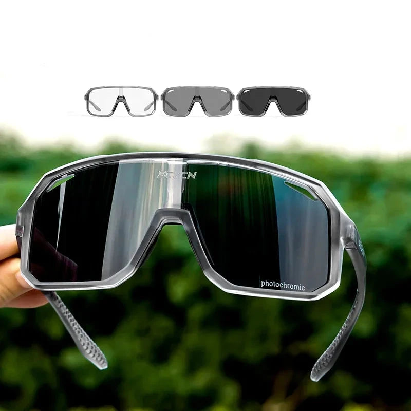 SCVCN Photochromic Cycling Sunglasses