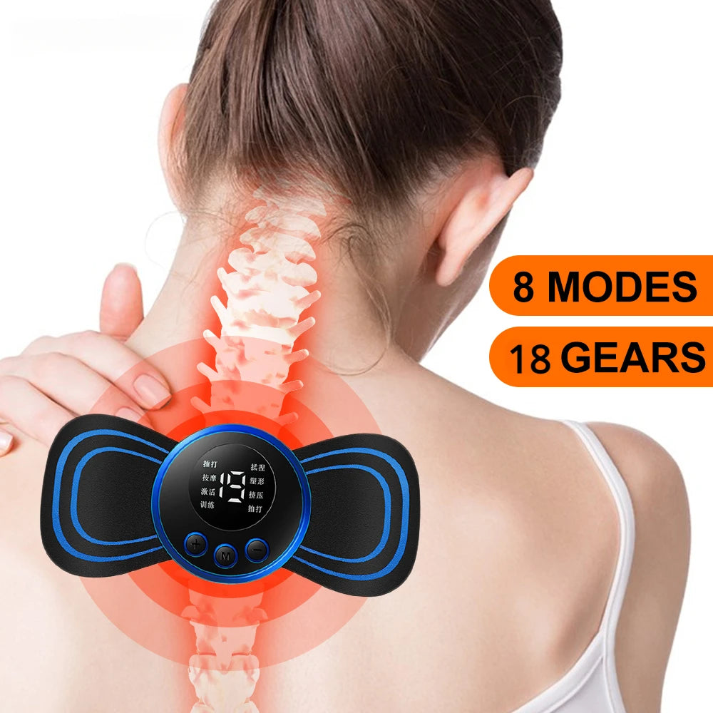 Mini Portable Electric Neck Massager