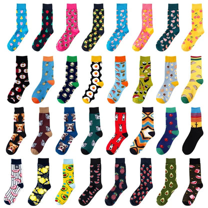 Unisex Happy Street Skateboard Socks