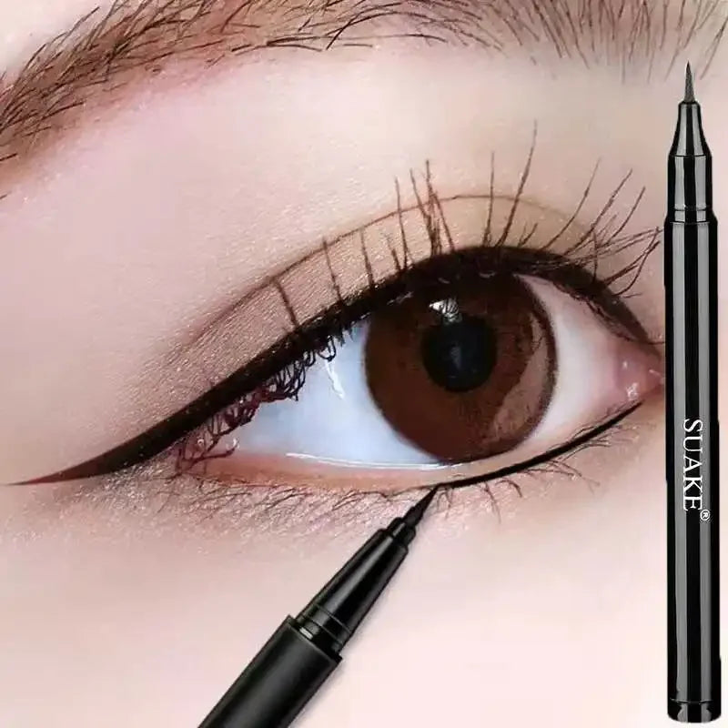 Ultra-thin Waterproof Liquid Eyeliner: Quick Dry, Smooth Eye Liner for Long-lasting Makeu