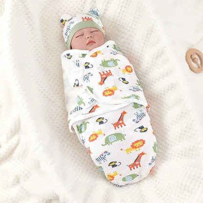 Baby Anti-Shock Cotton Swaddle Wrap for Newborns