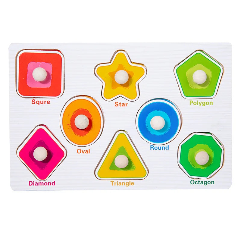 Children’s Wooden Montessori Puzzle