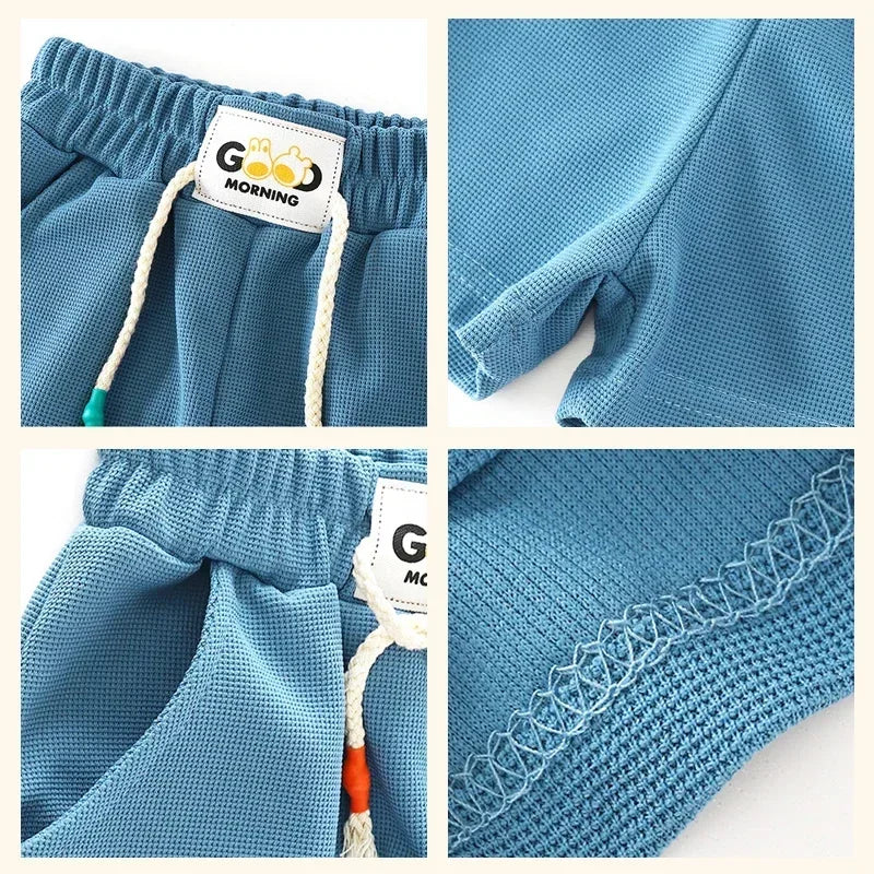 New Summer Boys Candy Color Beach Shorts