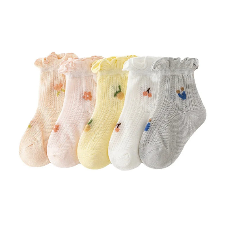 3-Pair Newborn Baby Socks