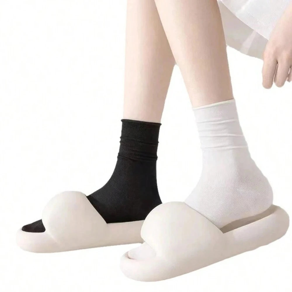 10 Pairs Women Mid Length Casual Socks