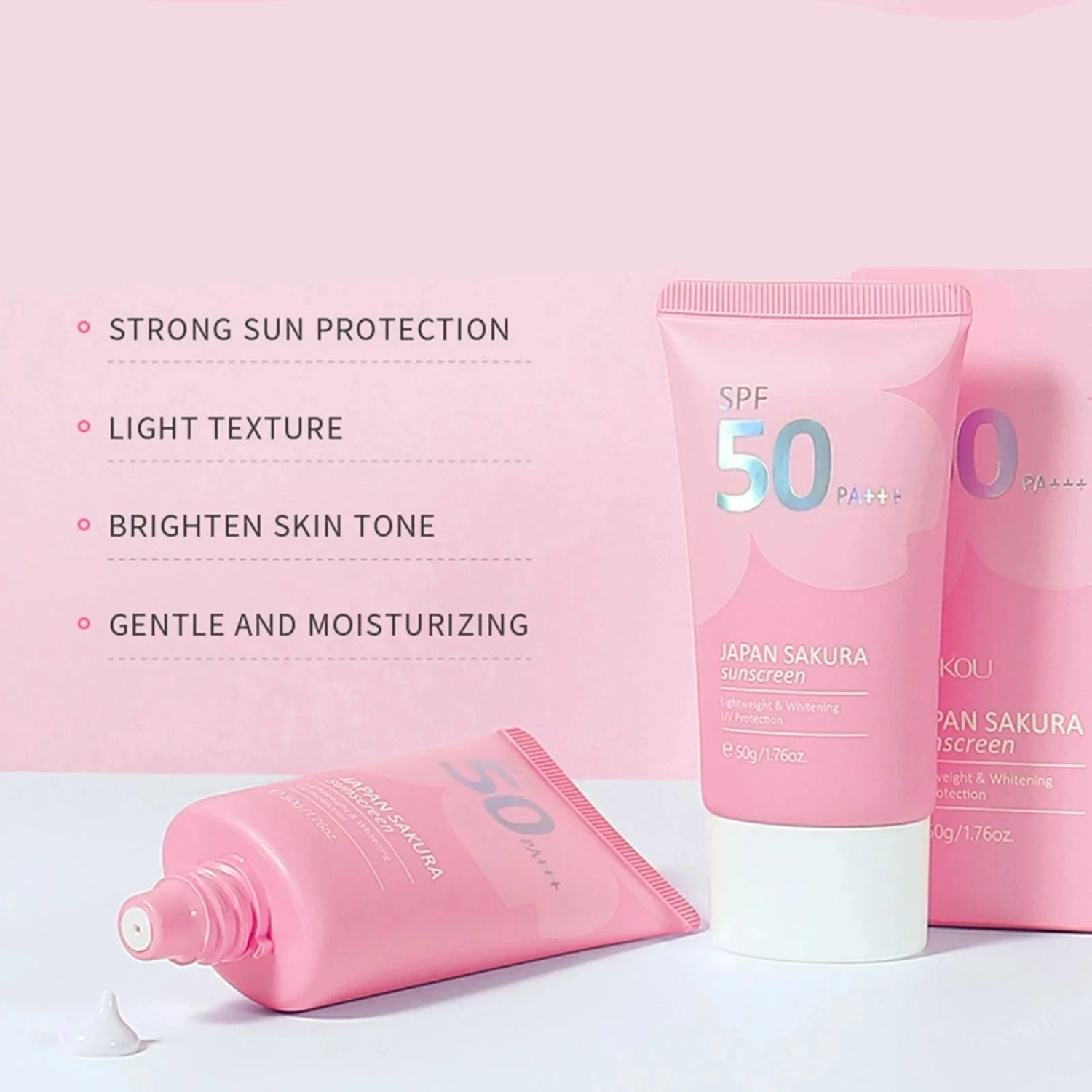 Sakura Sunscreen SPF50+