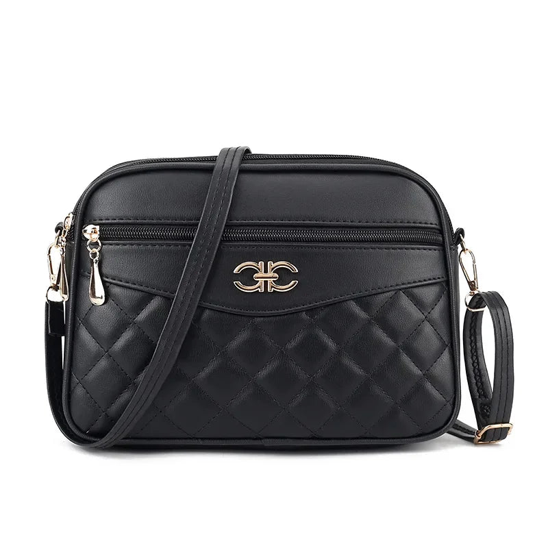 Fashion Lingge Crossbody Shoulder Bag