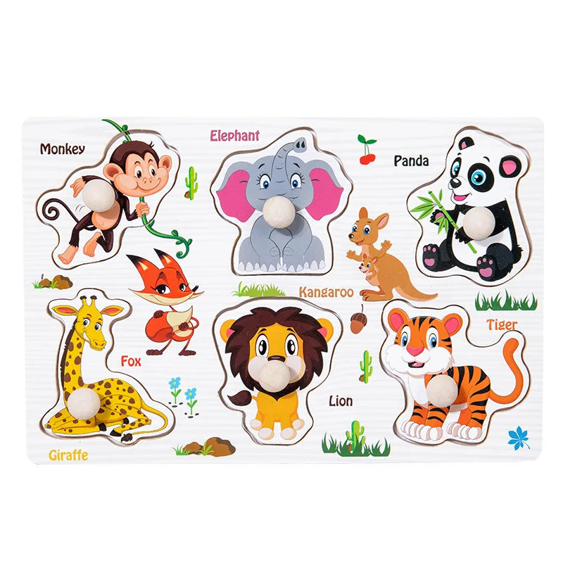 Children’s Wooden Montessori Puzzle