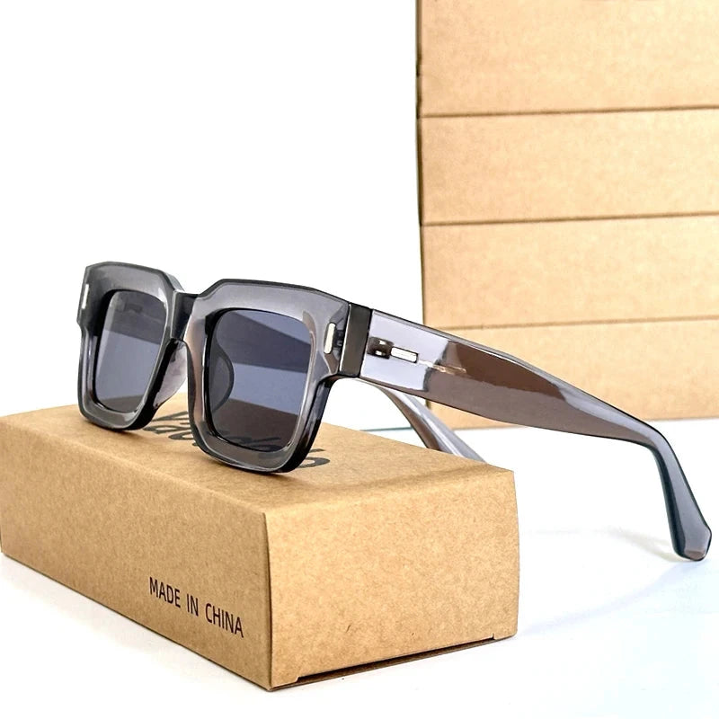 New Vintage Square Sunglasses for Men