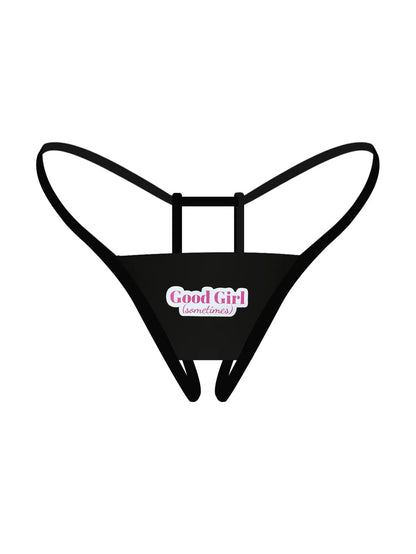 Personalized Crystal Name Thong